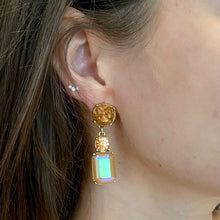 Load image into Gallery viewer, Iridescent Drop Earrings
